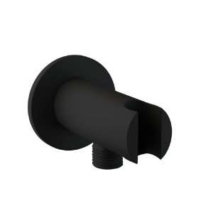 Picture of Round Wall Outlet - Black Matt