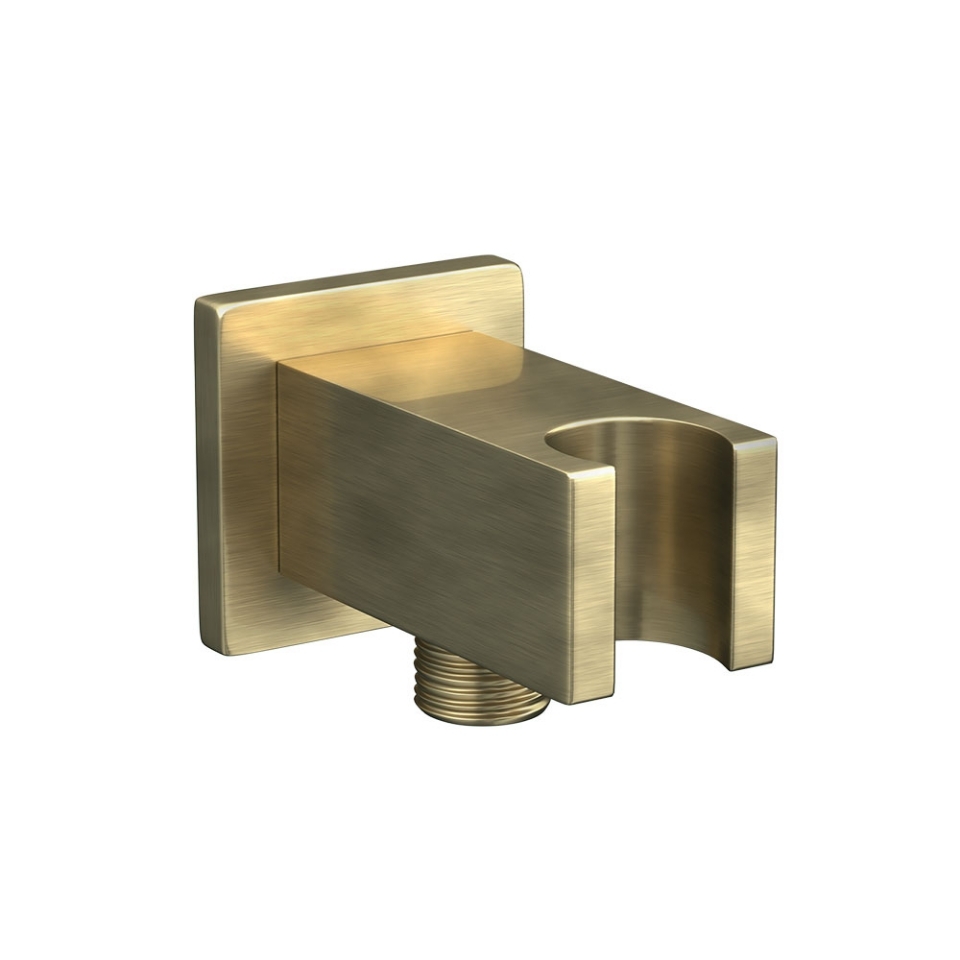 Square Wall Outlet - Antique Bronze