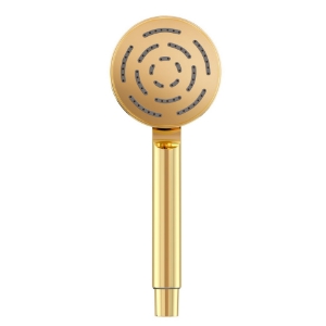 Picture of Single Function Round Shape Maze Hand Shower - Gold Bright PVD