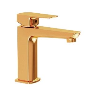 Picture of Single Lever Basin Mixer - Gold Bright PVD