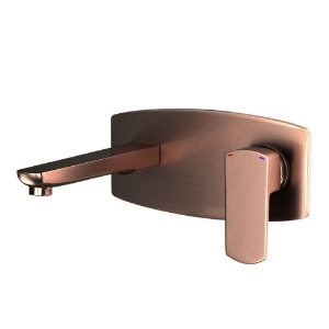 Picture of Exposed Parts of Single Lever Built-in In-wall Manual Valve - Antique Copper